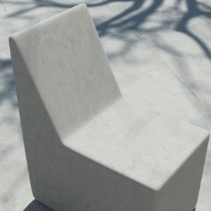 כיסא בטון מעוצב FORM 540