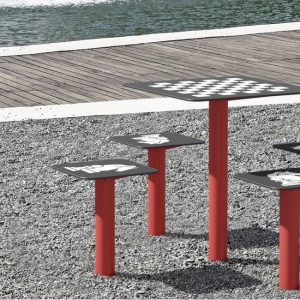 שולחן שחמט לפארקים דגם LAND